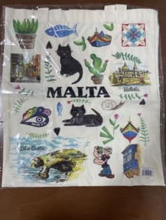 【新品】布製トートバッグ マルタ製のサムネイル