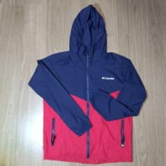 Columbia マウンテンパーカー　 ネイビー/レッドのサムネイル