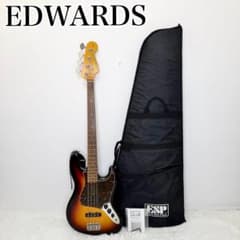 美品 EDWARDS E-JB-100R /LT 3TS ジャズベース ケース付 美品 EDWARDS E-JB-100R /LT 3TS ジャズベース ケース付 - メルカリ