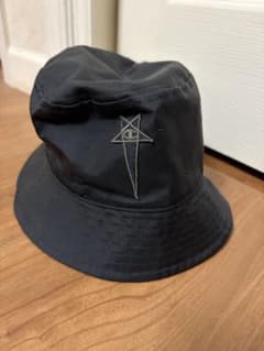 Rick Owens バケットハット ブラック　XLのサムネイル