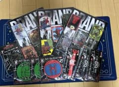 スパイダーマン 一番くじ 10点セット　カードセット、キーホルダー、ラバーのサムネイル