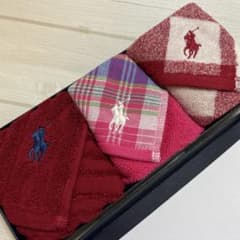 POLO RALPH LAUREN タオルハンカチ 3枚セットのサムネイル