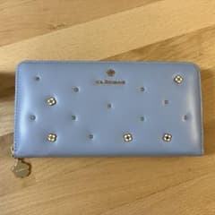 クレイサス　CLATHAS 長財布　水色　美品のサムネイル