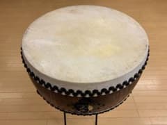 1.9尺　平太鼓　練習用に　消音 1.9尺 平太鼓 練習用に 消音 - メルカリ