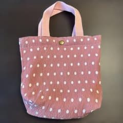 水玉 ドット バッグ トートバッグ ミニサイズのサムネイル