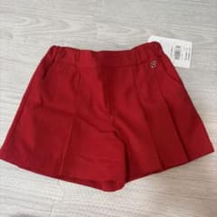 新品 BeBe キュロット 100cm レッドのサムネイル
