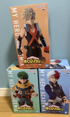 僕のヒーローアカデミア フィギュア 3体セット - メルカリ
