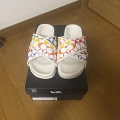 COACH レインボー シグネチャー クロスオーバー サンダル - メルカリ