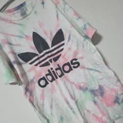 adidas タイダイ Tシャツ ピンク・グリーンのサムネイル