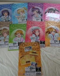 ラブライブ クリアファイル 9枚！！のサムネイル