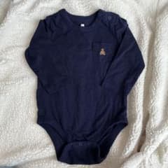 【新品】GAP ネイビー ロンパース 6-12ヶ月のサムネイル