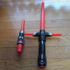 スターウォーズ極美品カイロレンライトセーバーのサムネイル