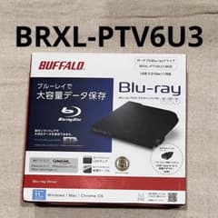 BUFFALO ポータブルブルーレイドライブ BRXL-PTV6U3-BKBのサムネイル