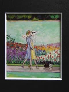カシニョール（Cassigneul）、犬の散歩、希少な画集より カシニョール（Cassigneul）、犬の散歩、希少な画集より - メルカリ