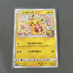 ポケモンカード ピカチュウ みんなでいわう プロモ 224/sm-p - メルカリ
