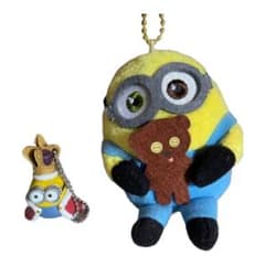 minionミニオン ボブのぬいぐるみストラップとキーホルダーのサムネイル