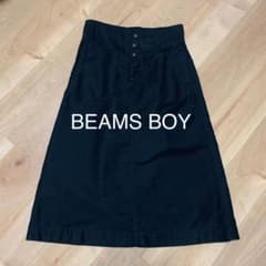 今だけ値下げ！！BEAMS BOY ブラックロングスカートのサムネイル