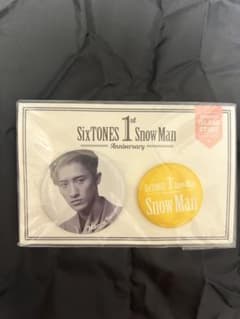 SixTONES 1st Snow Man バッジセットのサムネイル