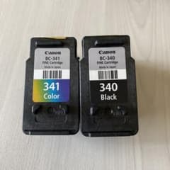 Canon BC-340 Canon BC-341 使用済のサムネイル