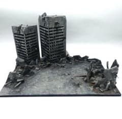 ジオラマ ベース 完成品 戦場 ガンプラ Hg 廃墟 ゴジラ 市街地 特撮