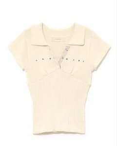 andmary Lindsay logo tops ivoryのサムネイル