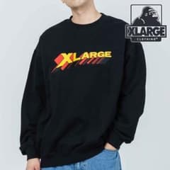 【早い者勝ち】XLARGE 「人気モデル 」スウェット（黒）のサムネイル