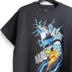ANIME NARUTO 사스케 나루토 애니메이션 T 블랙 N12