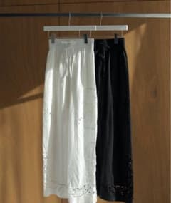 Cutwork Lace Pants black 36  anuke アンヌークのサムネイル