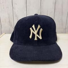NEW ERA ニューヨークヤンキース コーデュロイ キャップ 7 1/2のサムネイル