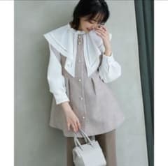RUIRUE BOUTIQUE ツイードジレ&パンツ　13号のサムネイル