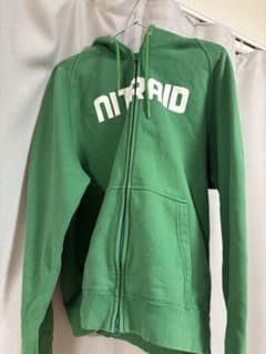 NITRAID 緑色パーカー Lサイズのサムネイル