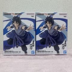 【2個セット】NARUTOうちはサスケ フィギュアのサムネイル