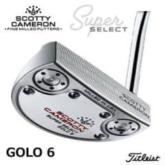 最終値下げ価格【新品・未使用】SCOTTY CAMERON Golo 6 - メルカリ