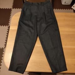 en ROUTE テーパードパンツ　スラックス　グレー