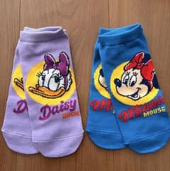 【新品未使用】ディズニー 靴下 2足セット レディースのサムネイル