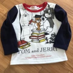 トムとジェリー　トレーナー　裏ボア　90のサムネイル