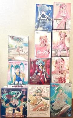 初音ミク プライズフィギュア11点