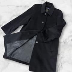 K&Mcollection】カシミヤ100% ロングコート 黒 M〜L - メルカリ