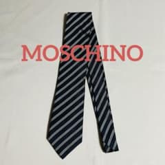 ★新品未使用★ MOSCHINO ネクタイ ネイビー モスキーノ ベアー 完売品 MOSCHINO - ☆新品未使用☆ MOSCHINO ネクタイ ネイビー モスキーノ