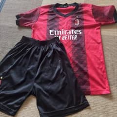 AC Milan サッカーユニフォーム 上下セット XLのサムネイル