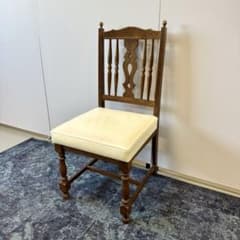 【送料込】MORIYA WOODLAND アンティーク調 ダイニングチェア 1脚 送料込】MORIYA WOODLAND アンティーク調 ダイニングチェア 1脚 - メルカリ