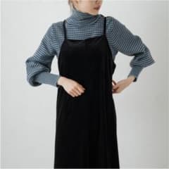 Kastane【マルチウェイ】カットベロアキャミワンピースのサムネイル