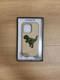 【最終値下げ】COACH iPhoneケース恐竜のサムネイル