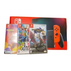 Nintendo switch 本体　おまけ付き　sdカード付きのサムネイル