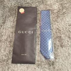 新品！GUCCI♡ネクタイ(青)のサムネイル