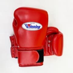 WINNING Professional Boxing Gloves, 8oz, Velcro Closure