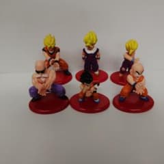 ドラゴンボール　コカコーラフィギュア　かめはめ波など　開封品　6個セットのサムネイル