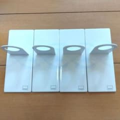 4個　山崎実業 マグネットバスルームディスペンサーホルダー タワー ホワイトのサムネイル