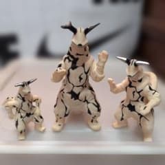 ウルトラ怪獣ソフビ 最強合体獣フィギュア3個セット ウルトラ怪獣 ソフビ フィギュア エレキング 3体セット まとめ売り