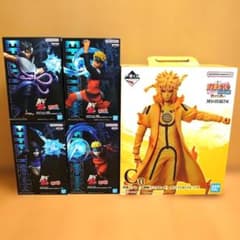 NARUTO フィギュア 一番くじ 波風ミナト うずまきナルト うちはサスケ